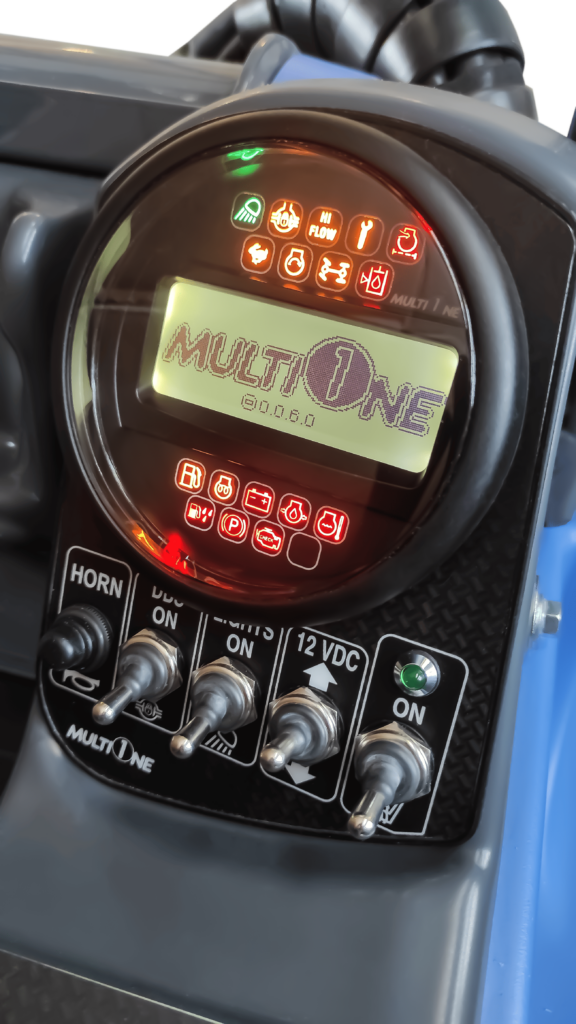 Schermo del cruscotto con modalità