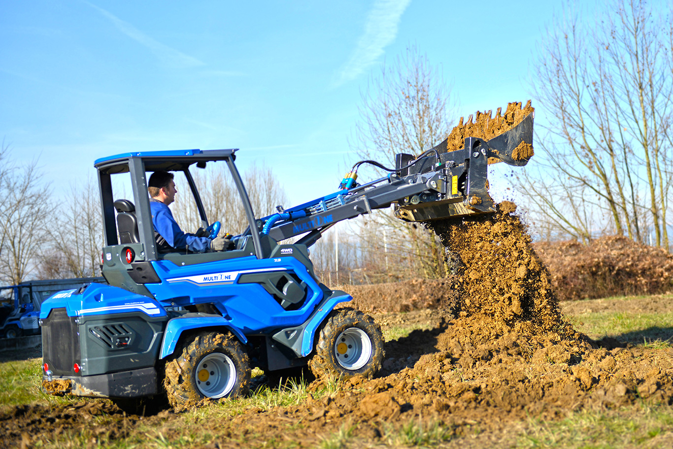 MultiOne @ SaMoTer 2020 mini loaders for construction - Multione