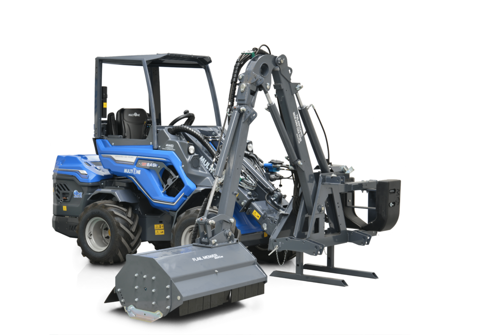 Side Boom With Flail Mower DZ2