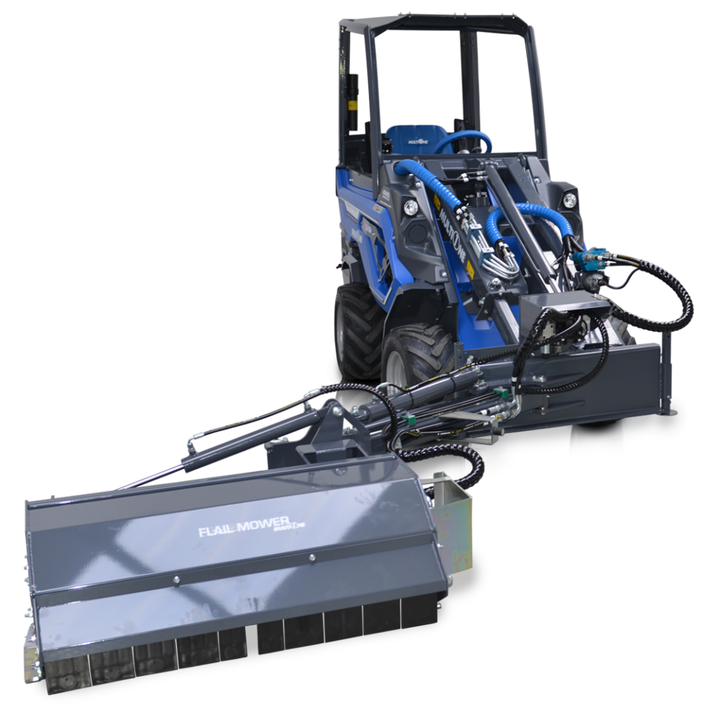 Trincia con spostamento laterale / Flail mower with side shift