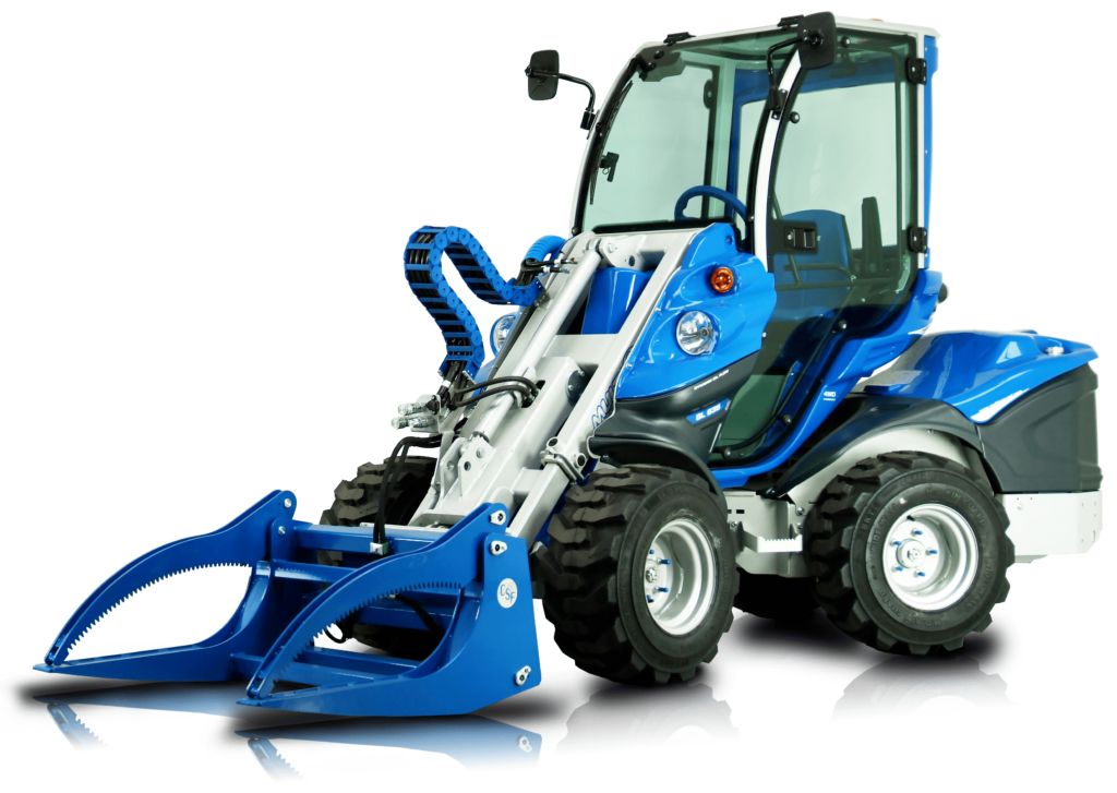 Pinza per tronchi / Tree shear 3/4 lato sinistro