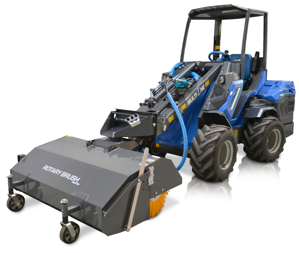 Spazzatrice con raccolta / Sweeper With Collector